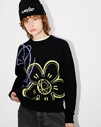 'Kenzo x Futura 2000' jumper mixed cotton wool