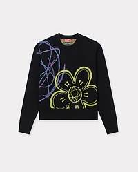 'Kenzo x Futura 2000' jumper mixed cotton wool