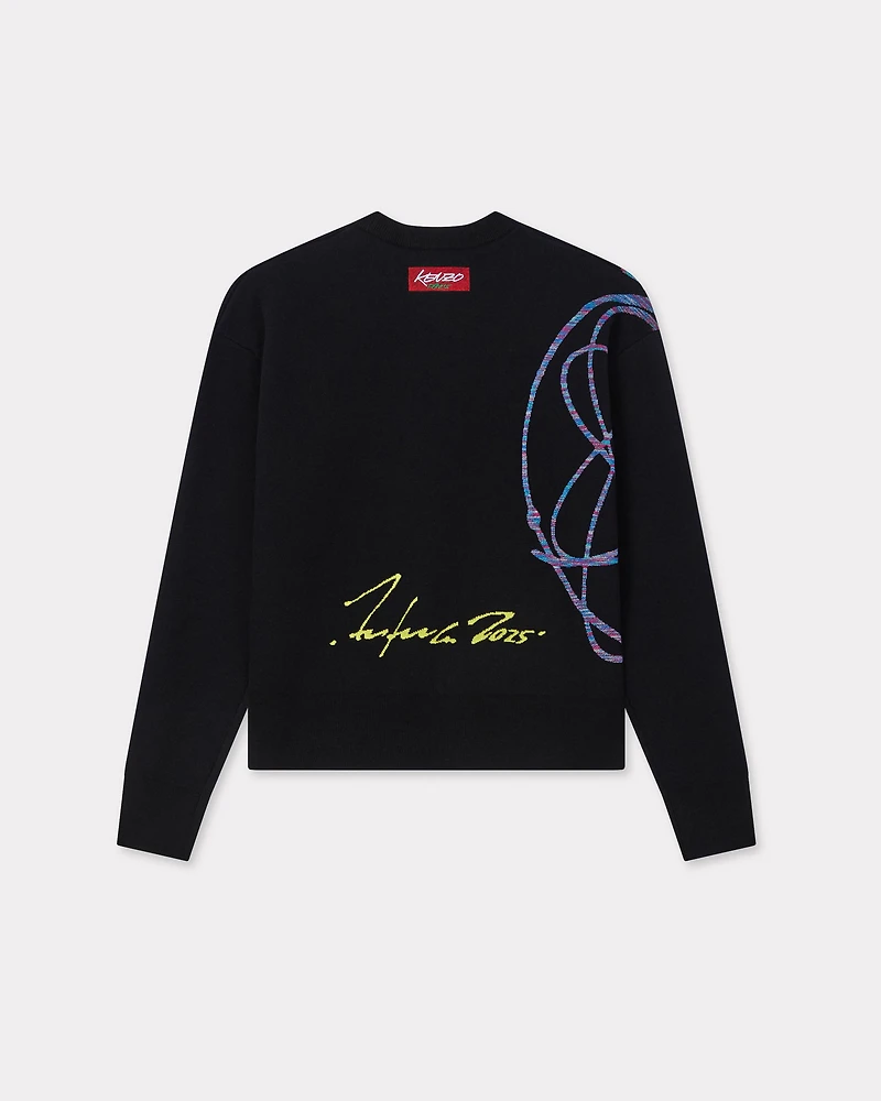 'Kenzo x Futura 2000' jumper mixed cotton wool