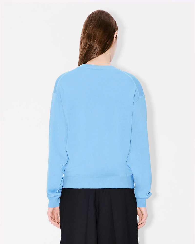 'Boke Flower' embroidered jumper Merino wool