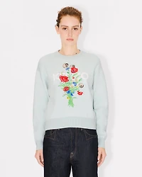 'KENZO Archive Bouquet' embroidered jumper cotton wool
