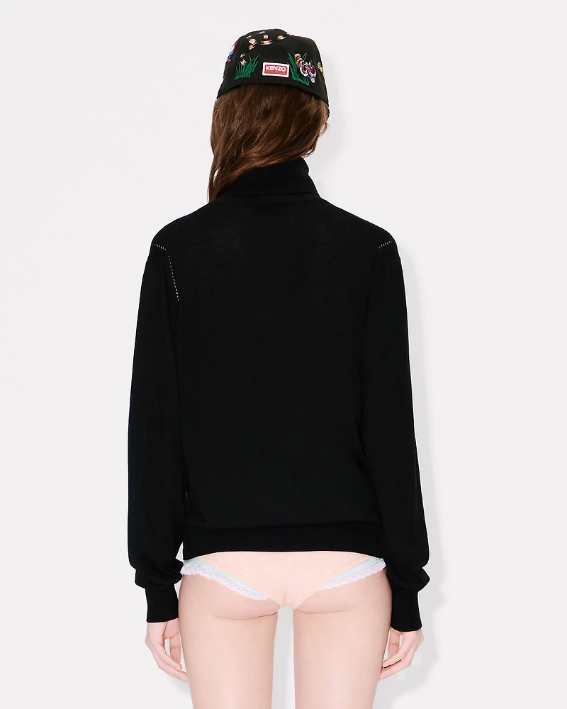 Jumper merino wool and silk