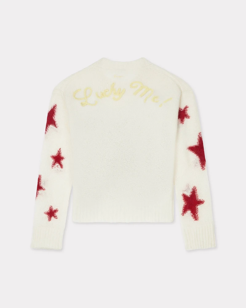 'KENZO Cartoon' jumper mixed hairy wool alpaca