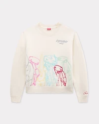 'Kenzo x Futura 2000' jumper wool