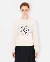 Boke Flower' embroidered jumper wool