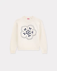Boke Flower' embroidered jumper wool
