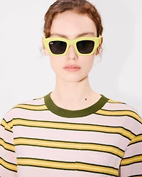 'KENZO Coast Lines' long T-shirt dress cotton linen