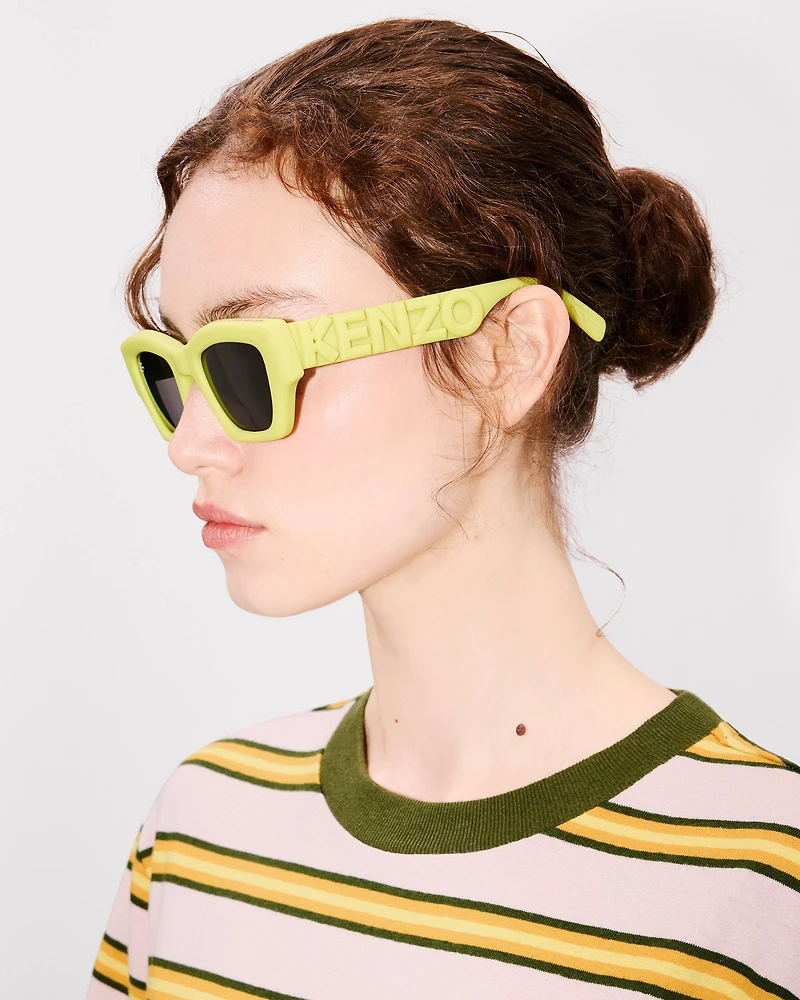 'KENZO Coast Lines' long T-shirt dress cotton linen