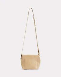 'KENZO Paper' pouch on strap in leather