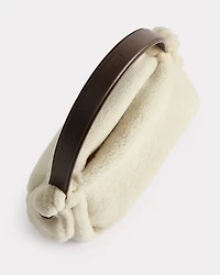 'KENZO Furoshiki' large shoulder bag in sheepskin
