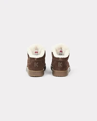 KENZO-Dome' sneakers suede and shearling