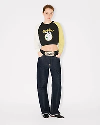 'KENZO Cartoon' cropped sweatshirt cotton