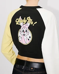 'KENZO Cartoon' cropped sweatshirt cotton