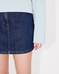 'KENZO Elephant Logo' embroidered short sweatshirt cotton