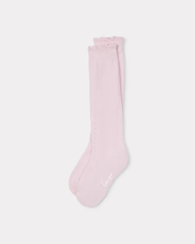 Pointelle socks cotton
