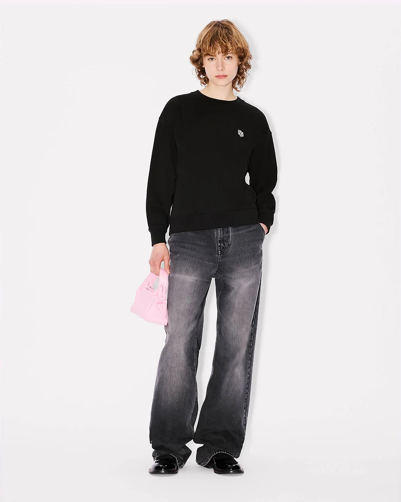 'KENZO Happy Tiger' embroidered sweatshirt cotton