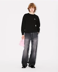 'KENZO Happy Tiger' embroidered sweatshirt cotton