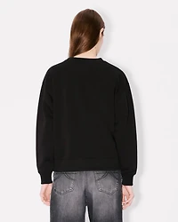 'Boke Flower' embroidered sweatshirt cotton