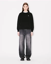 'Boke Flower' embroidered sweatshirt cotton