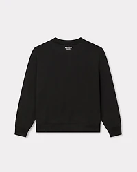 'Boke Flower' embroidered sweatshirt cotton