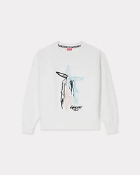 'Kenzo x Futura 2000' embroidered sweatshirt cotton