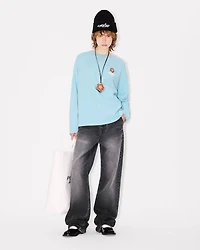 'Kenzo x Futura 2000' loose long sleeve T-shirt cotton