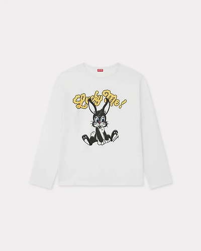 'KENZO Cartoon' long sleeves T-shirt cotton