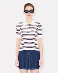 'KENZO Coast Lines' knitted polo cotton