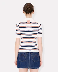 'KENZO Coast Lines' knitted polo cotton