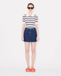 'KENZO Coast Lines' knitted polo cotton