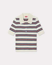 'KENZO Coast Lines' knitted polo cotton