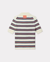 'KENZO Coast Lines' knitted polo cotton
