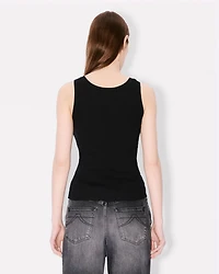 'Boke Flower 2.0' embroidered rib tank top