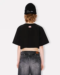 'Kenzo x Futura 2000' boxy cropped T-shirt cotton