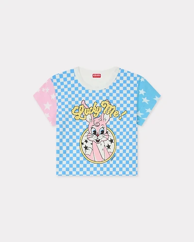 'KENZO Cartoon' cropped T-shirt cotton