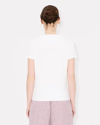 'KENZO Elephant Logo' embroidered T-shirt cotton