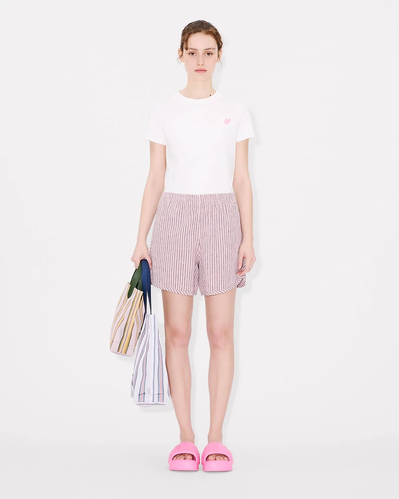 'KENZO Elephant Logo' embroidered T-shirt cotton