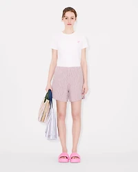 'KENZO Elephant Logo' embroidered T-shirt cotton