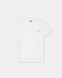 'KENZO Elephant Logo' embroidered T-shirt cotton