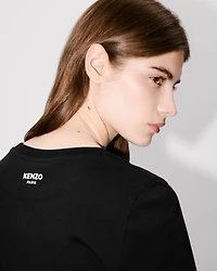 Boke Flower' embroidered T-shirt cotton
