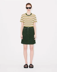 'KENZO Coast Lines' loose T-shirt cotton linen