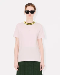 'KENZO Elephant Logo' embroidered loose T-shirt cotton