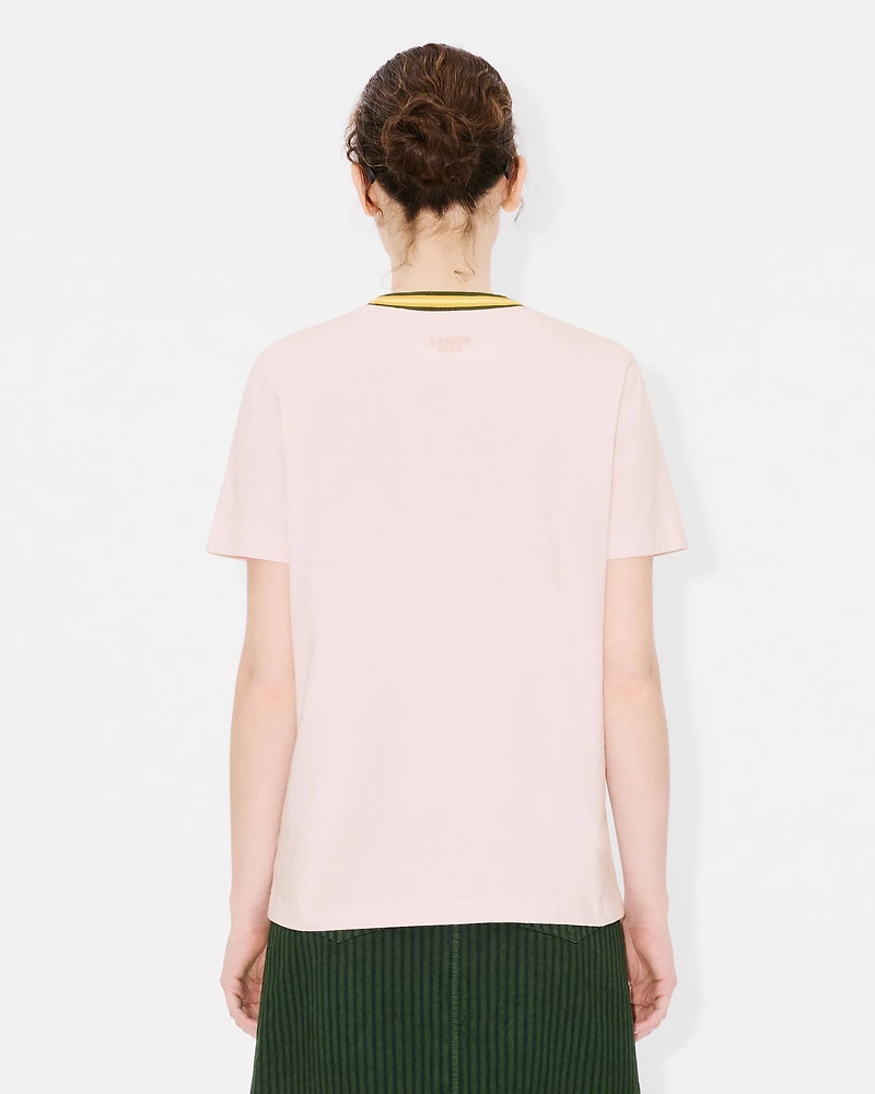 'KENZO Elephant Logo' embroidered loose T-shirt cotton