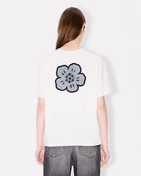 'Boke Flower' embroidered relax T-shirt
