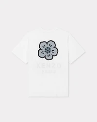 'Boke Flower' embroidered relax T-shirt