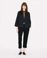 Kimono jacket virgin wool