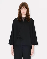 Kimono jacket virgin wool