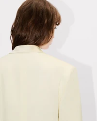 Shawl collar blazer virgin wool