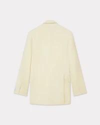 Shawl collar blazer virgin wool