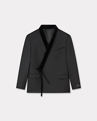 Kimono blazer virgin wool